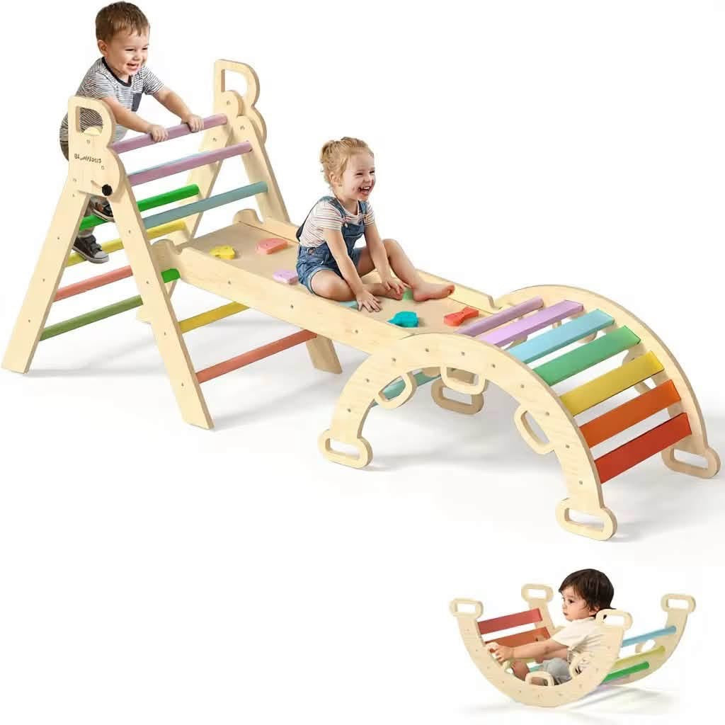 Jeu d’escalade Montessori 5-en-1 pour enfants