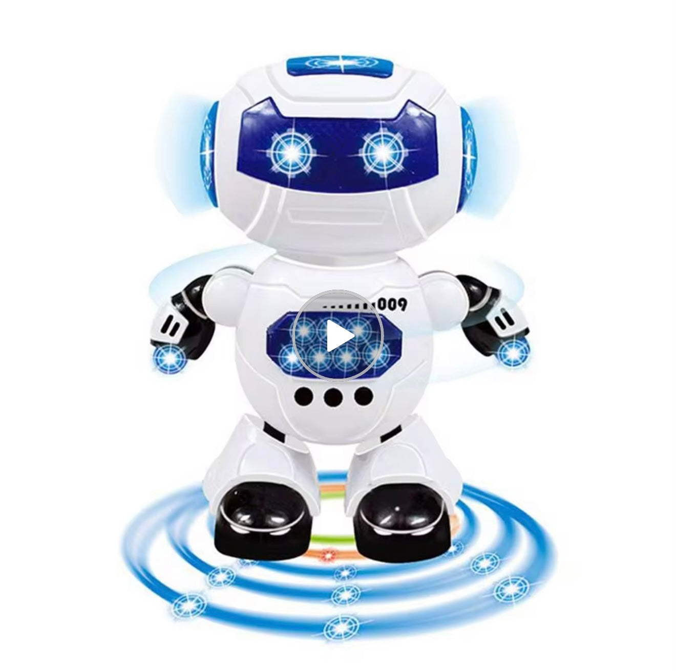 Robot Danseur Interactif avec Lumières & Musique – Jouet Électronique pour Enfants