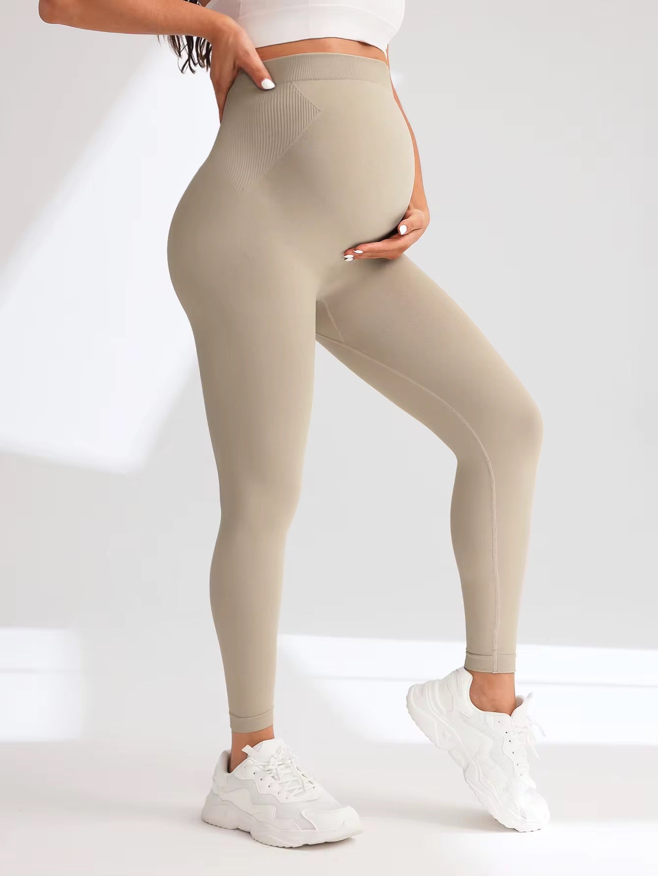 Leggings de maternité Buttergen collants de yoga, vêtements de sport, de grossesse,