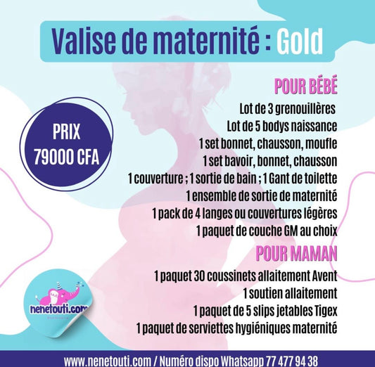 Pack de maternité Gold