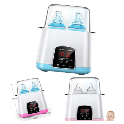 Chauffe-Biberon & Stérilisateur Double Électrique – Bottle Warmer & Sterilizer
