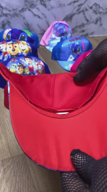 Casquette Enfant à Motifs de Personnages – Plusieurs Modèles Disponibles