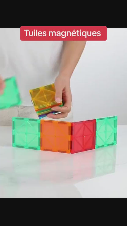 Jeu de Construction Magnétique – Créativité Sans Limite !