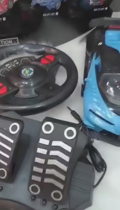 Voiture Télécommandée de Course avec Volant et Pédales – Une Expérience de Conduite Ultra Réaliste !