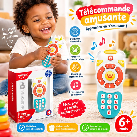 téléphone Télécommande Jouet Éducative – Funny Controller HUANGER